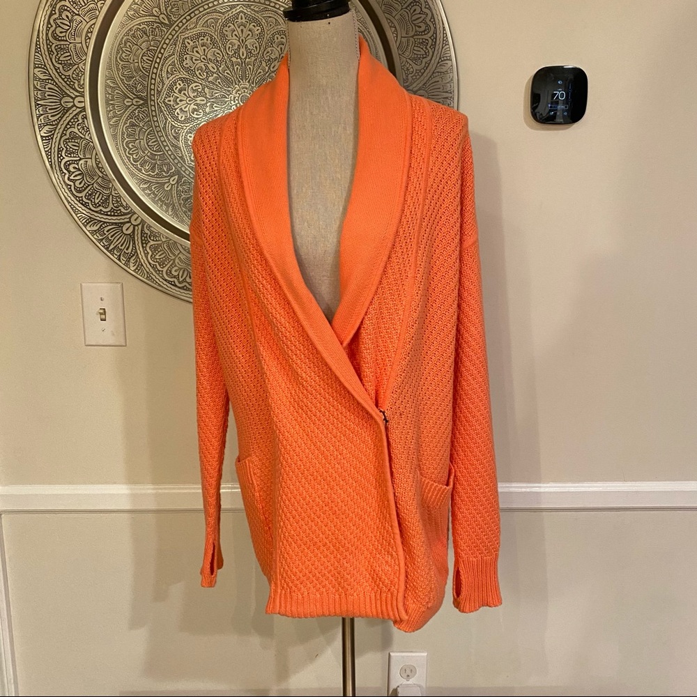 lululemon athletica Post Practice Peach Women's Cardigan Size 6 - Picture 4 of 12
